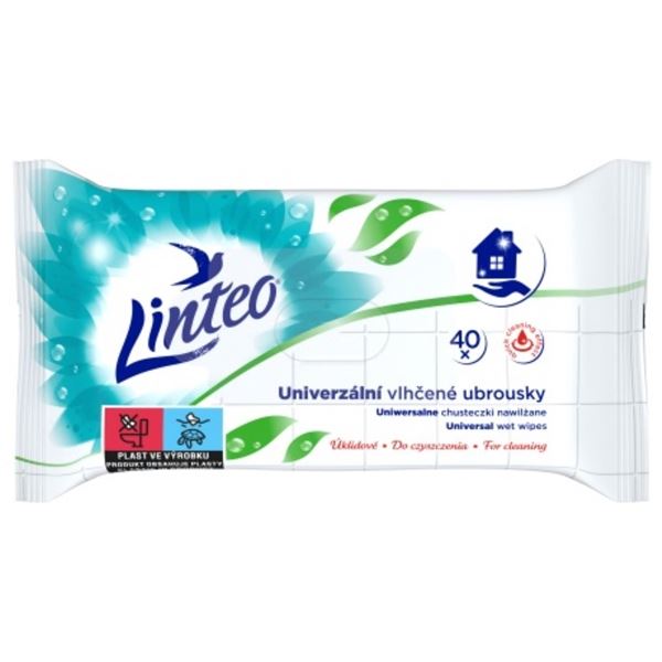 Linteo Universal-Feuchttücher, 40 Stück