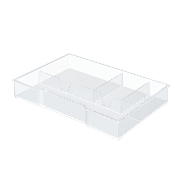 Organizer für Leitz Plus und WOW Schubladenboxen, klar