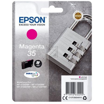 Original Epson C13T35834010 / 35 Tinte magenta