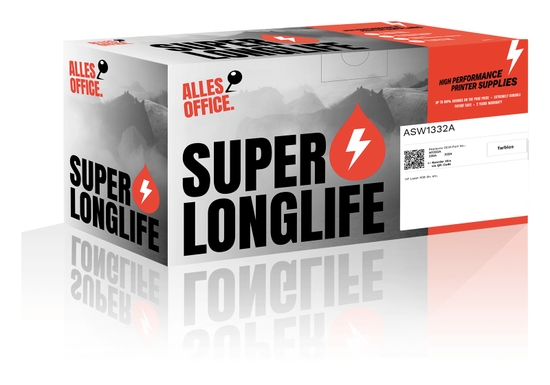 Superlonglife HP W1332A / 332A Trommel farblos