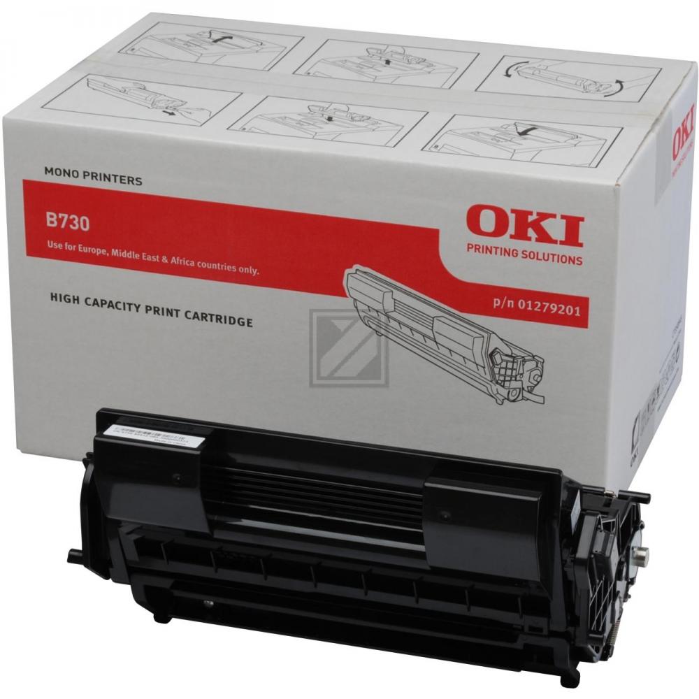 Original OKI 01279201 Toner schwarz Original OKI 01279201 Toner schwarz