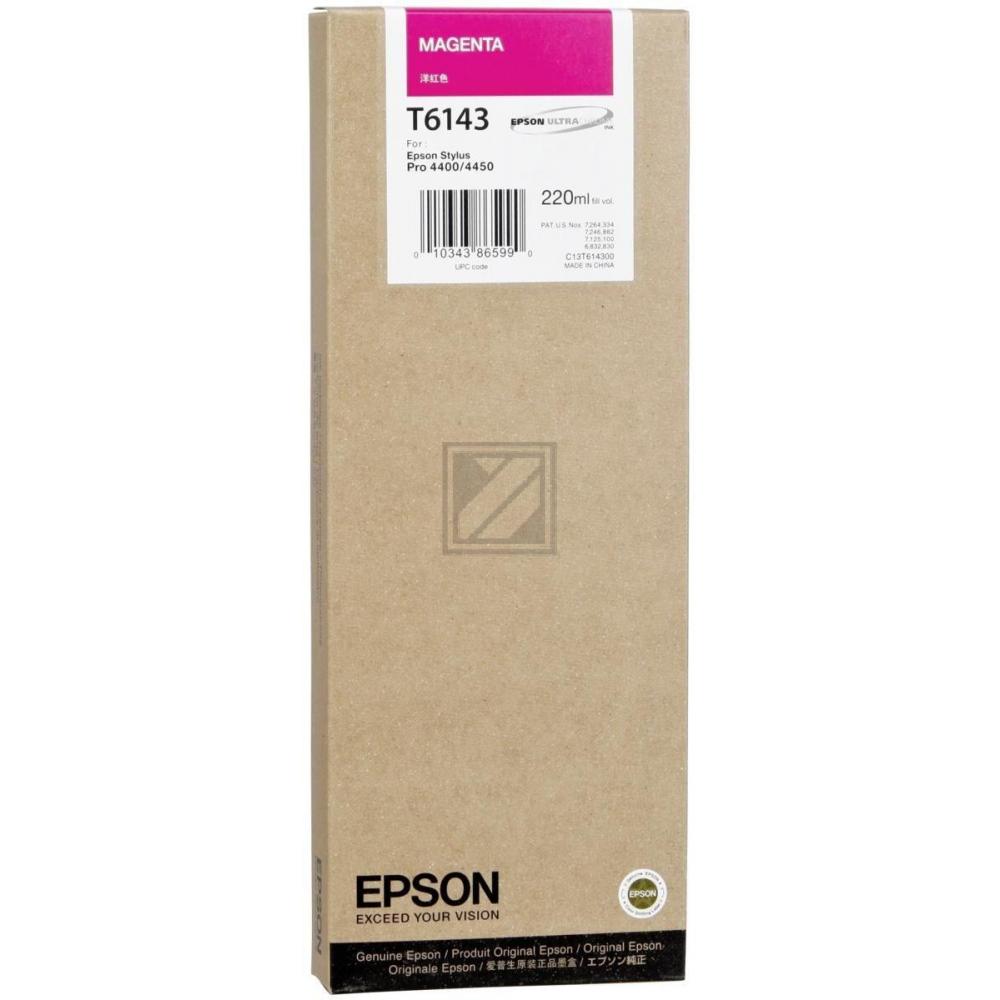 Original Epson C13T614300 / T6143 Tinte magenta Original Epson C13T614300 / T6143 Tinte magenta
