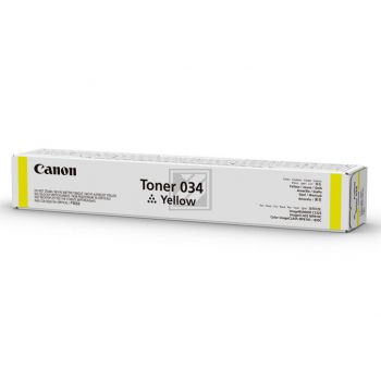 Original Canon 9451B001 / 034 Toner gelb