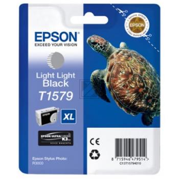 Original Epson C13T15794010 / T1579 Tinte schwarz hell hell