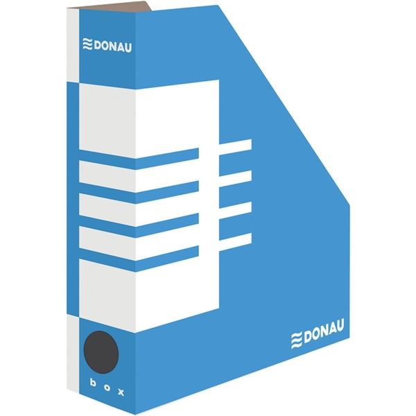 Zeitschriftenständer Donau - A4, Karton, 8 cm, blau