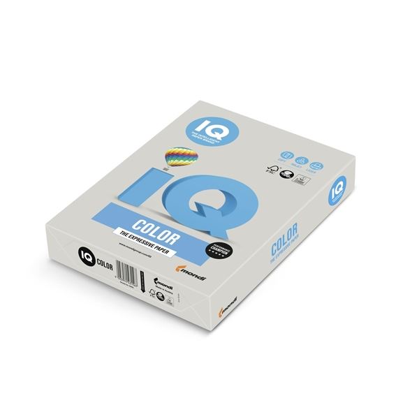 Farbpapier IQ A4-GR21,grau,80g/m2,500 Blatt