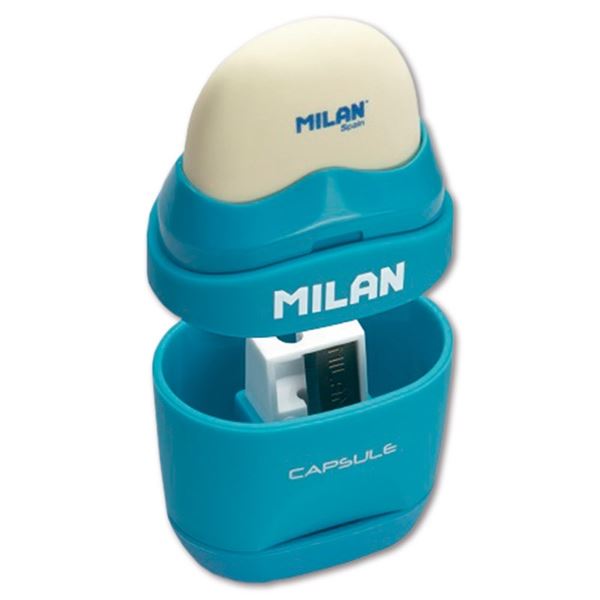 Gummi Milan, mit Bleistiftspitzer, bunt gemischt