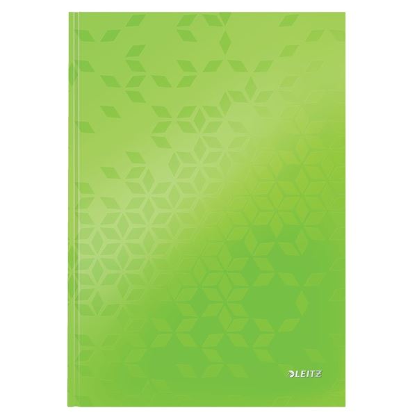 Leitz Notizbuch WOW, A4, Linie, grün