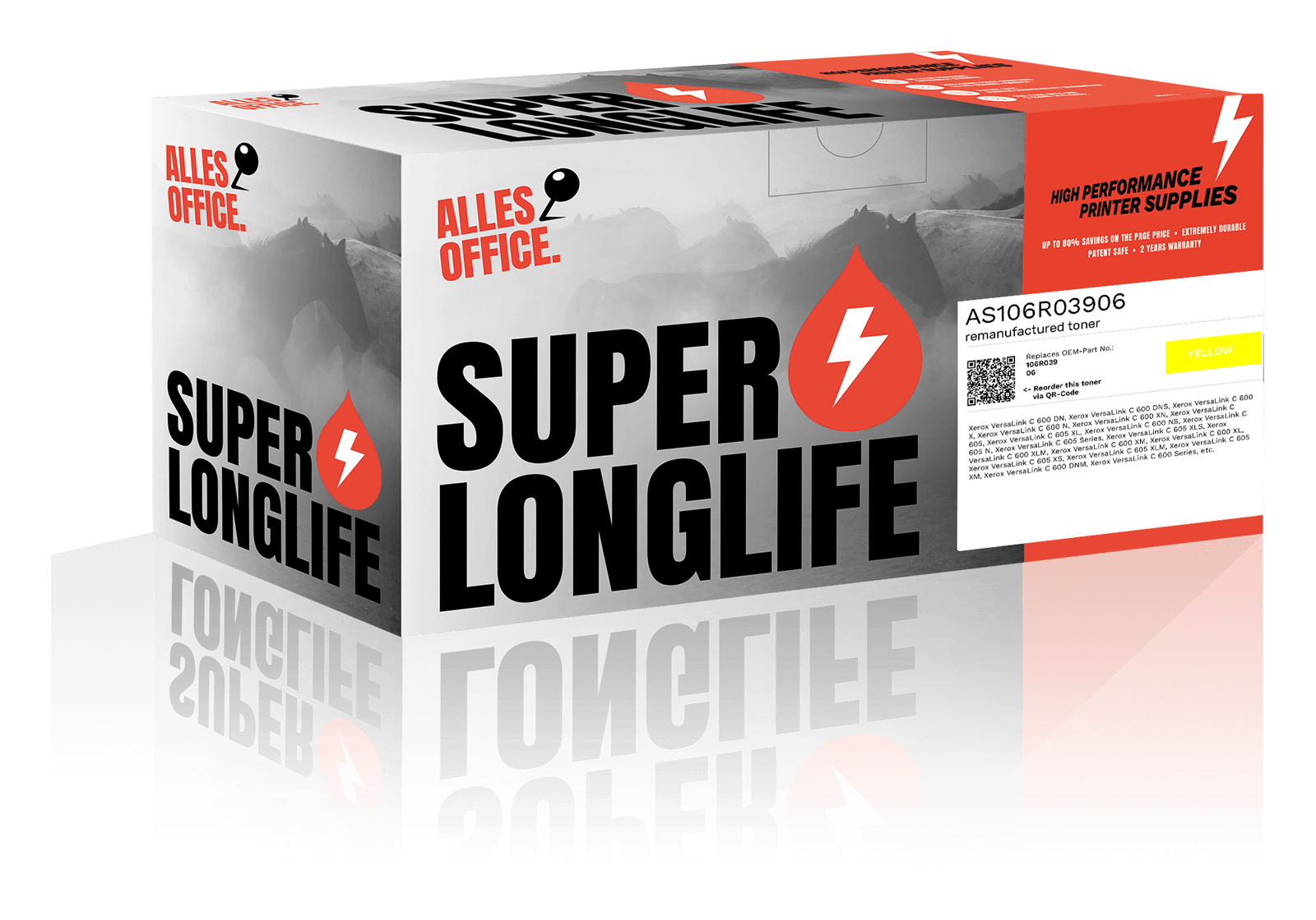 Superlonglife Xerox 106R03906 Toner gelb