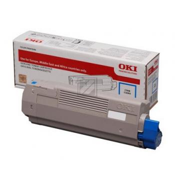 Original OKI 46471103 Toner cyan