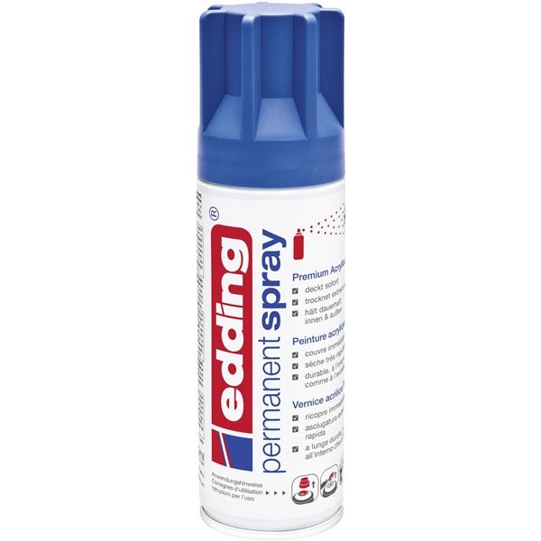 Acrylspray Edding 5200, enzianblau matt