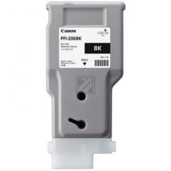 Original Canon 5303B001 / PFI-206BK Tinte schwarz