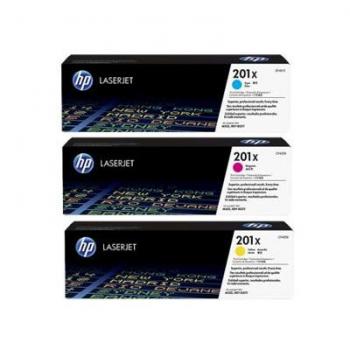 Original HP CF253XM / 201X Toner color - 3 Stück
