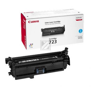 Original Canon 2643B002 / 723C Toner cyan