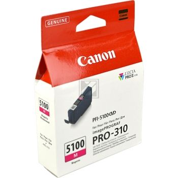 Original Canon 6954C001 / PFI-5100M Tinte magenta Original Canon 6954C001 / PFI-5100M Tinte magenta