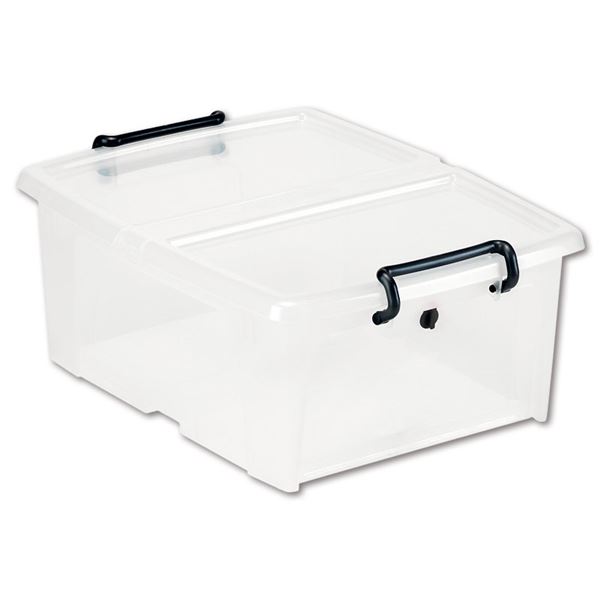 Kunststoffbox Strata-Frontöffnung, transp., 20l