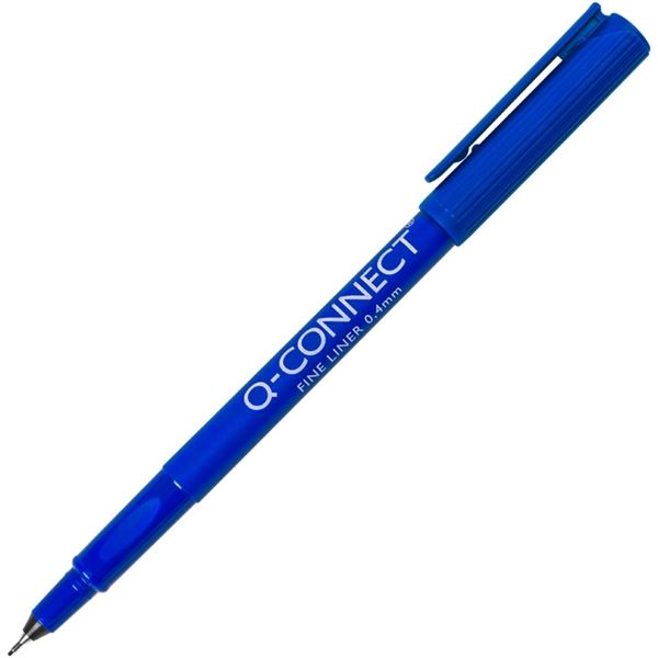 Liner Q-Connect Spurweite-0,4 mm, blau