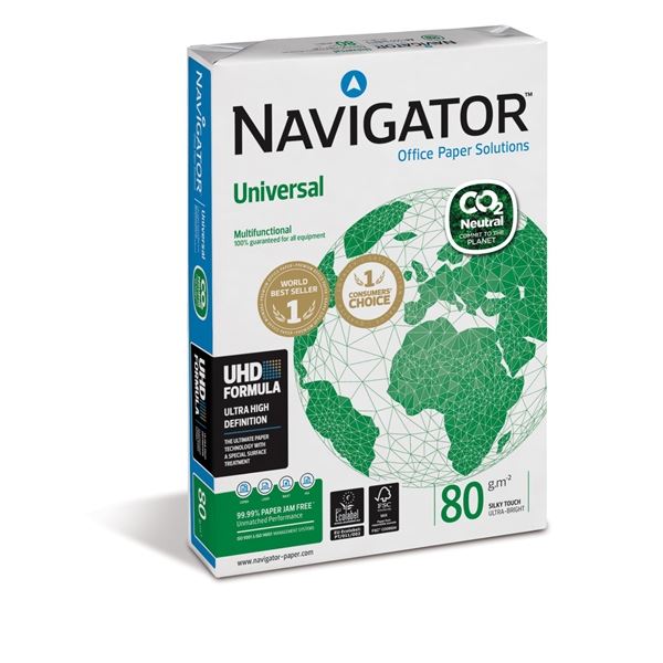Navigator Universal CO2 A4, 80g/m2, 500 Blatt
