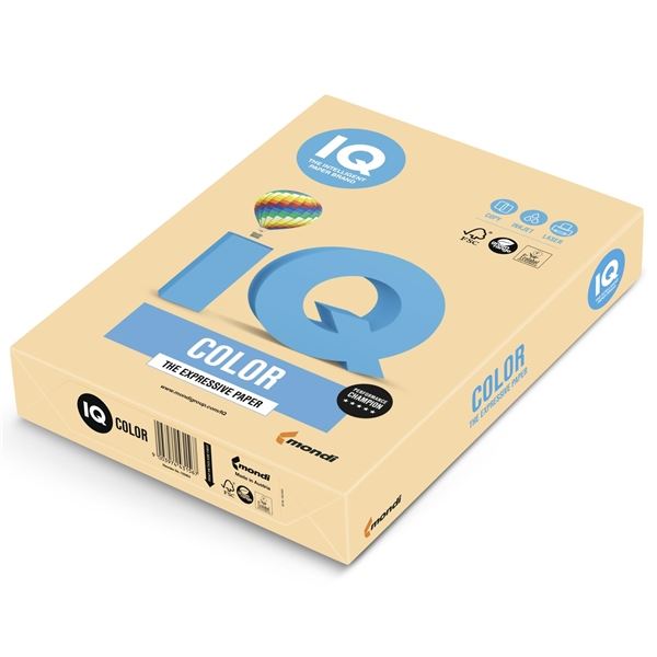 Farbpapier IQ A4-GO22,Feingold,160 g,250 Blatt