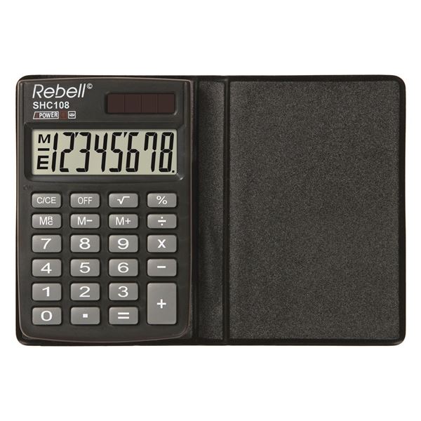 Rebell RE-SHC108 BX Taschenrechner, 8-stellig d.