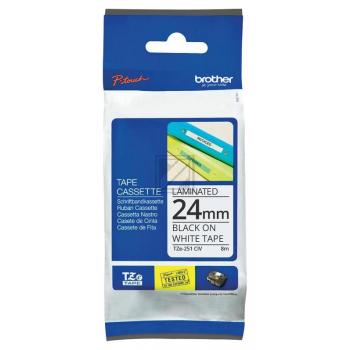 Brother TZE251CIV Label Etikette
