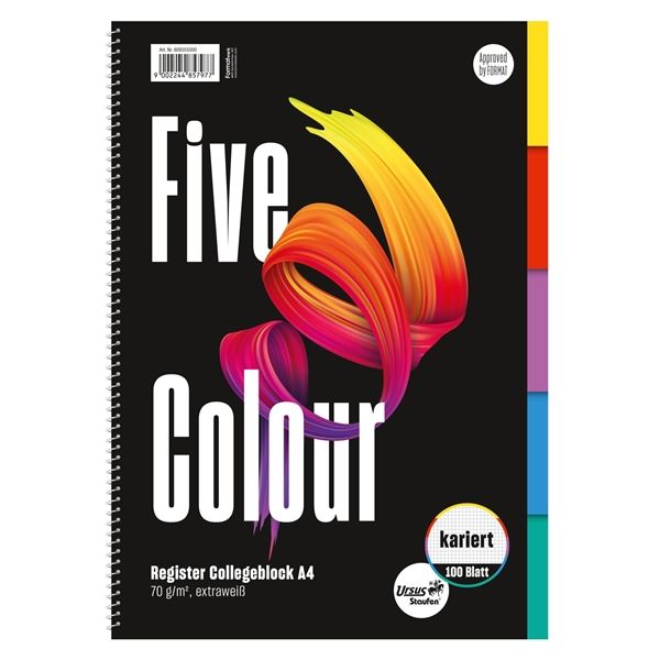 COLLEGE 5COLOUR A4, 5 Farben x 20 Blatt COLLEGE 5COLOUR A4, 5 Farben x 20 Blatt