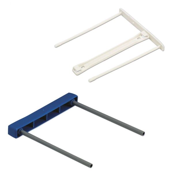 Fellowes Ablageklammern mit Einfädler, 100 Stück