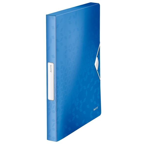 Leitz WOW Ordnerbox, 250 Blatt, blau