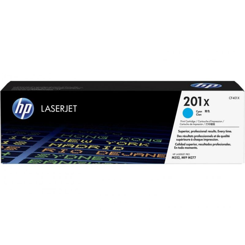 Original HP CF401X / 201X Toner cyan