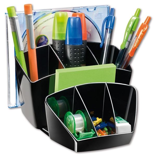 Schreibtisch-Organizer Cep Confort, schwarz Schreibtisch-Organizer Cep Confort, schwarz