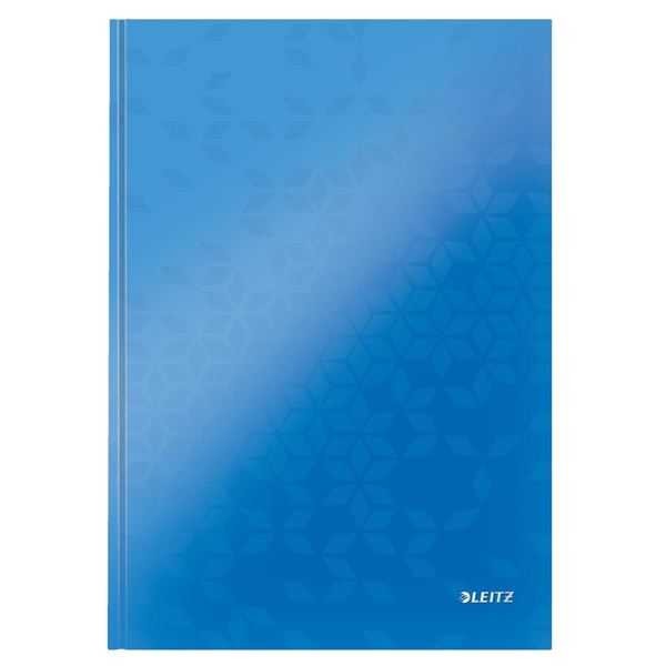 Leitz WOW Notizbuch, A4, Linie, blau