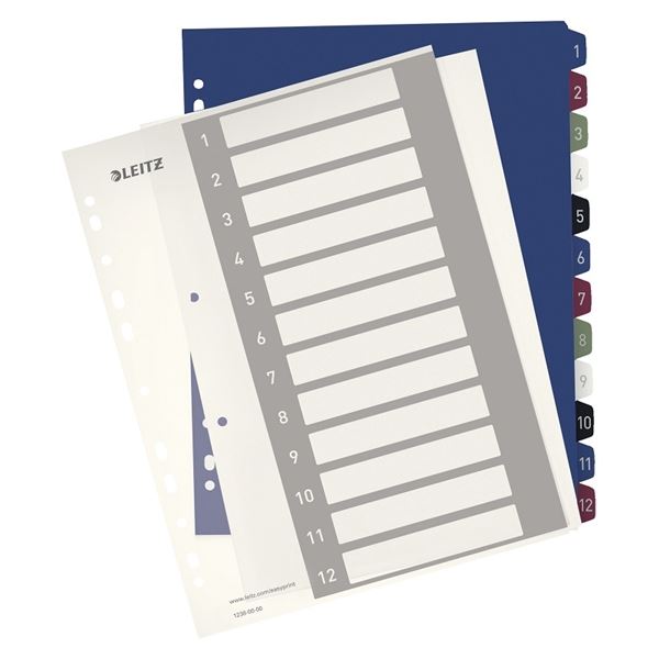 Index Leitz Style Beschreibung. für PC, MAXI A4+, 1-12