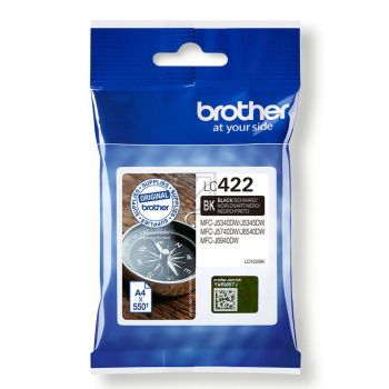 Original Brother LC422BK Tinte schwarz