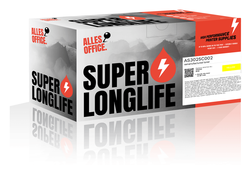 Superlonglife Canon 3025C002 / 054H Toner gelb