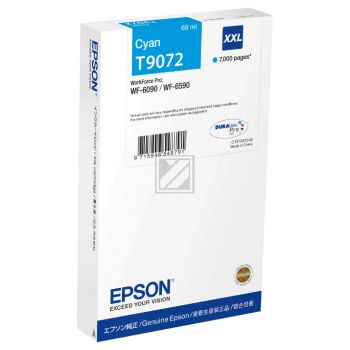 Original Epson C13T90724N / T9072 Tinte cyan