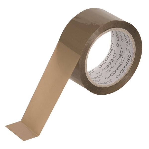 Packband Q-Connect - braun, 48 mm x 46 m, 1 Stück