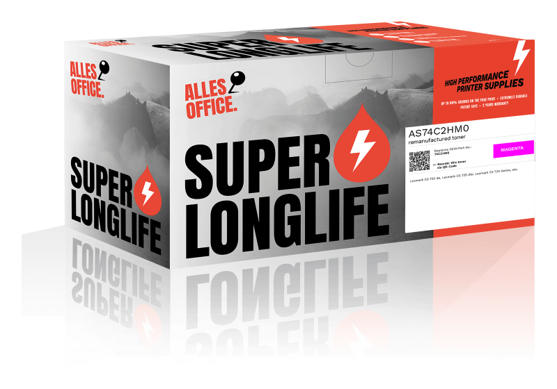 Superlonglife Lexmark 74C2HM0 Toner magenta