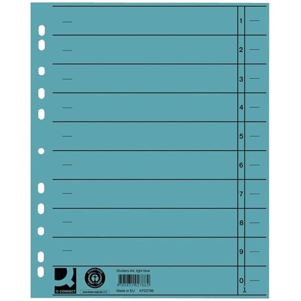 Unverwechselbare Blätter A4 Connect 100 Stück, blau Unverwechselbare Blätter A4 Connect 100 Stück, blau