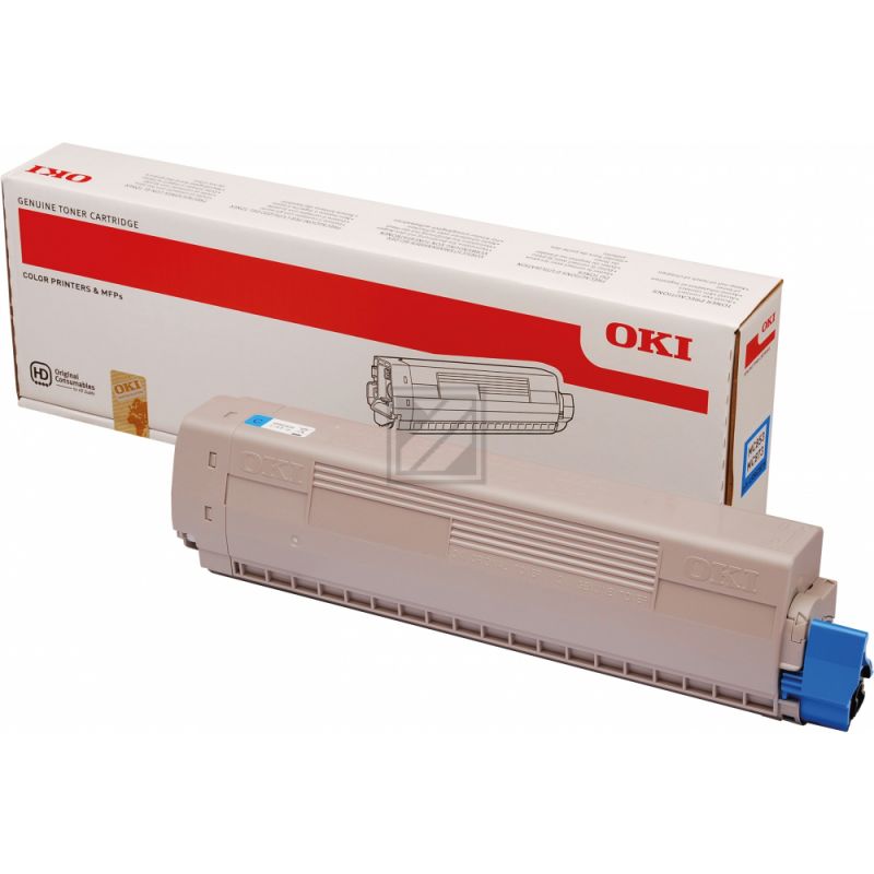 Original OKI 45862839 Toner cyan