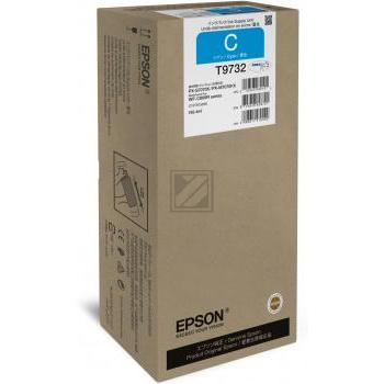 Original Epson C13T973200 / T9732 Tinte cyan