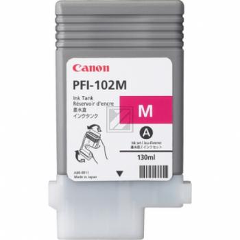 Original Canon 0897B001 / PFI-102M Tinte magenta