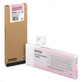 Original Epson C13T606600 / T6066 Tinte magenta hell