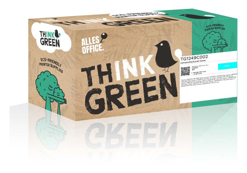 ThinkGreen Canon 1249C002 / 046 Toner cyan