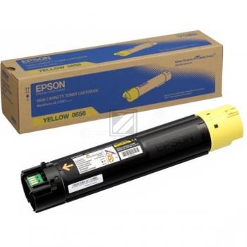 Original Epson C13S050656 / 0656 Toner gelb