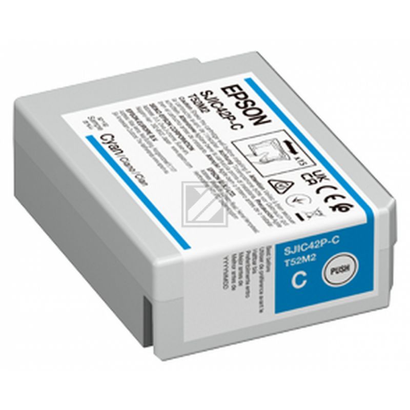 Original Epson C13T52M240 Tinte cyan