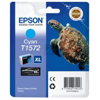 Original Epson C13T15724010 / T1572 Tinte cyan