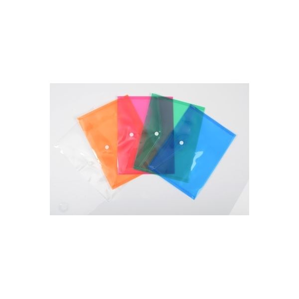 Falttaschen mit Aufdruck A4 Farbenmix 25 Stk.