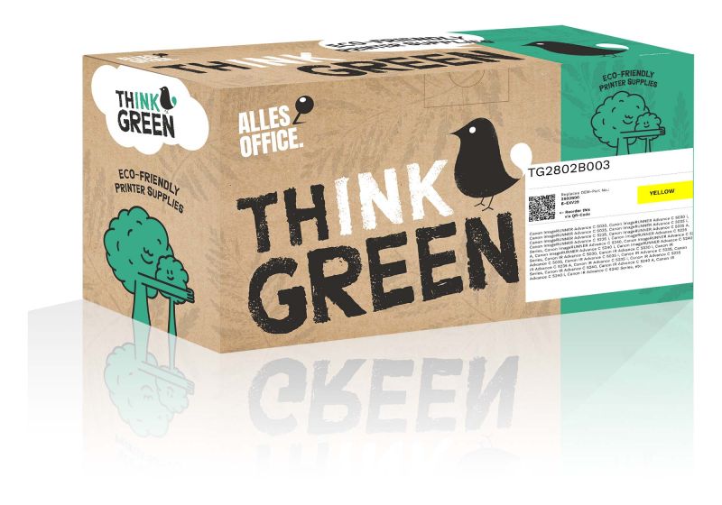 ThinkGreen Canon 2802B003 / C-EXV29 Toner gelb