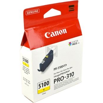 Original Canon 6955C001 / PFI-5100Y Tinte gelb Original Canon 6955C001 / PFI-5100Y Tinte gelb