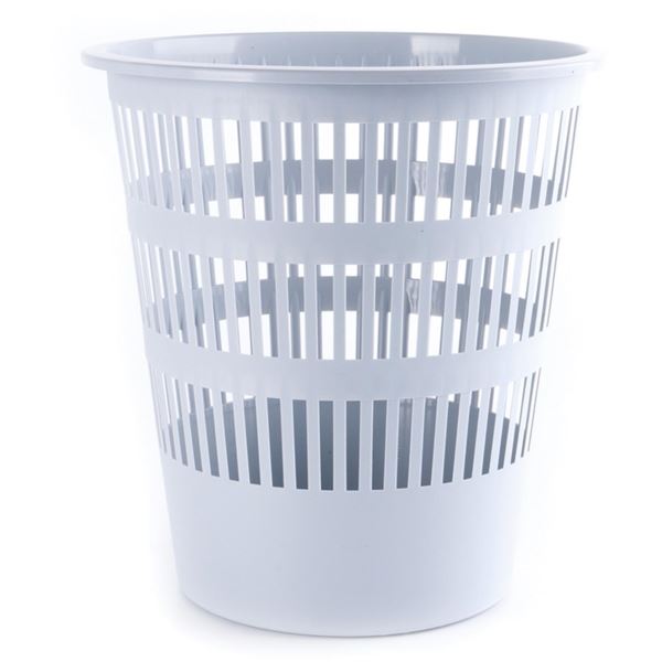 Abfallbehälter Donau, Kunststoff, 12 L, grau